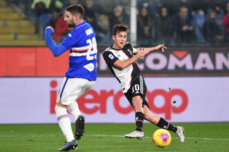SERIE A. DYBALA-RONALDO, LA JUVE ESPUGNA MARASSI E BATTE LA SAMP 2-1