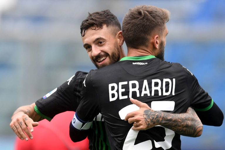 SERIE A. IL SASSUOLO VINCE 2-0 IL RECUPERO COL BRESCIA