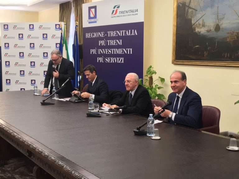 CAMPANIA-TRENITALIA, NUOVO CONTRATTO DI SERVIZIO