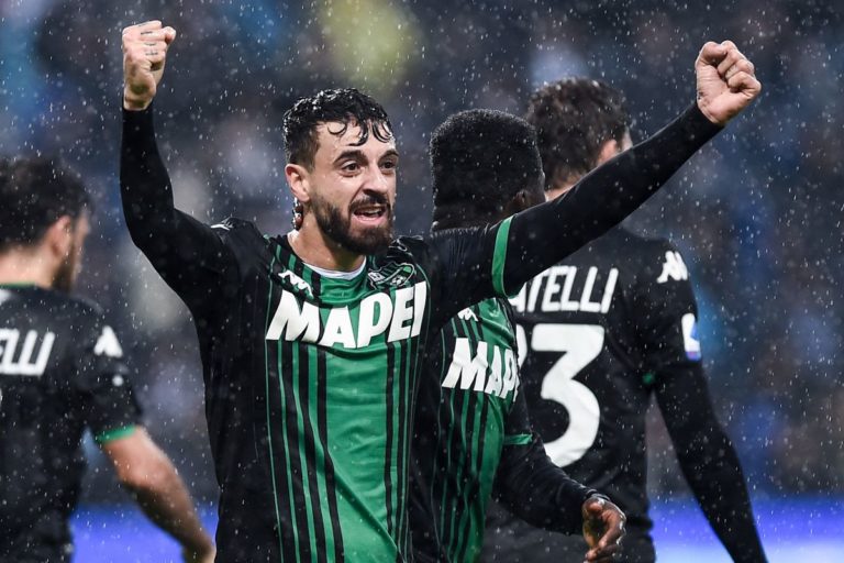 IL SASSUOLO ESPUGNA IL RIGAMONTI, 2-0 AL BRESCIA
