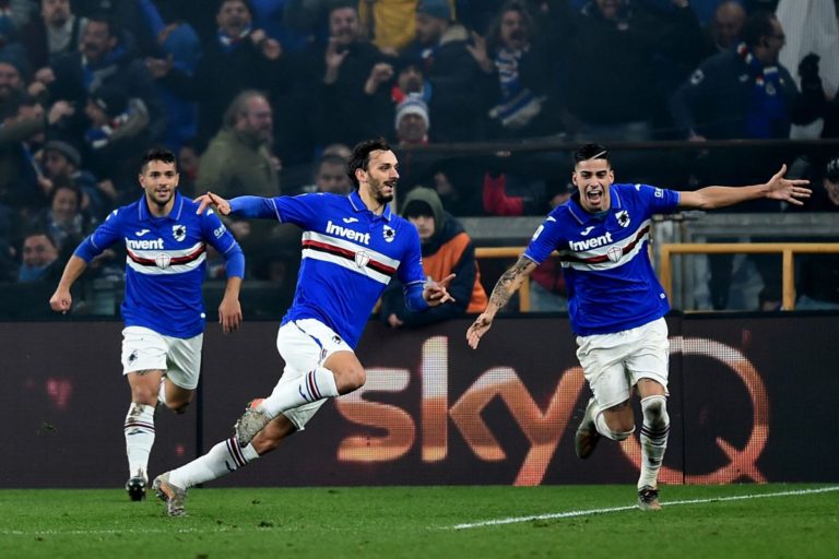 ACUTO SAMPDORIA NEL FINALE, GENOA KO NEL DERBY