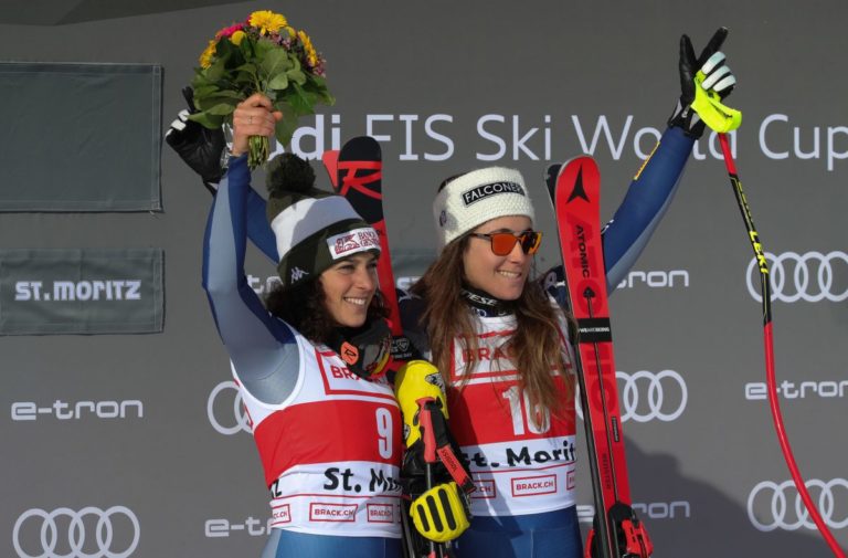 GOGGIA VINCE SUPER-G ST.MORITZ, BRIGNONE 2^