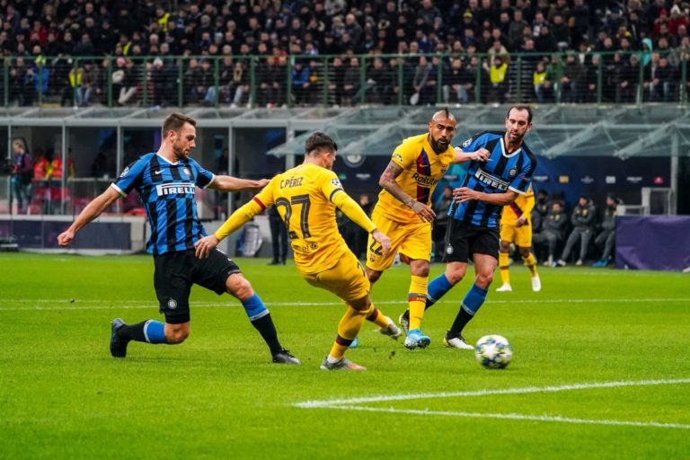 INTER BATTUTA DAL BARÇA E FUORI DALLA CHAMPIONS