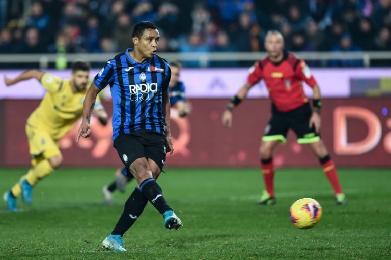 DJIMSITI GELA JURIC AL 93°, ATALANTA-VERONA 3-2