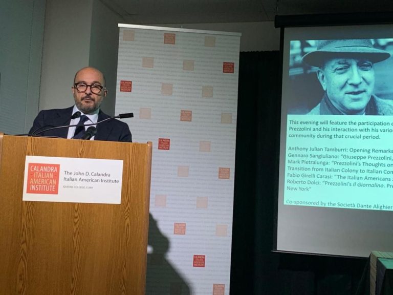 A NEW YORK SEMINARIO DI STUDI SU GIUSEPPE PREZZOLINI