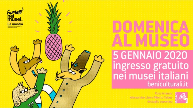 MUSEI, IL 5 GENNAIO TORNANO LE DOMENICHE GRATUITE