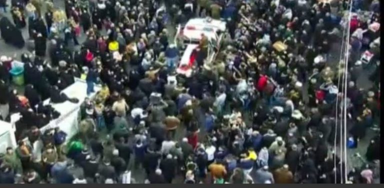 A BAGHDAD FUNERALI SOLEIMANI, MIGLIAIA A ESEQUIE