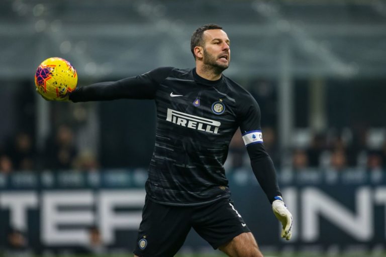 HANDANOVIC SALVA CONTE, INTER-ATALANTA 1-1