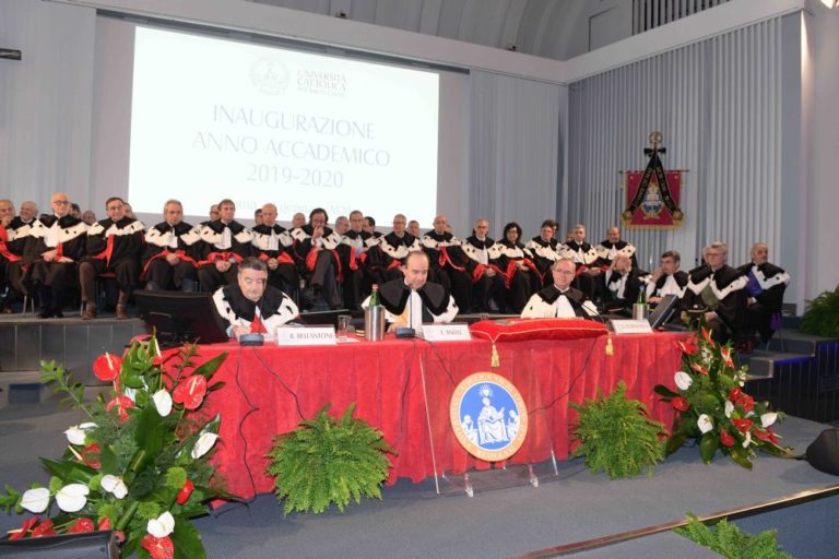 L’UNIVERSITÀ CATTOLICA INAUGURA L’ANNO ACCADEMICO