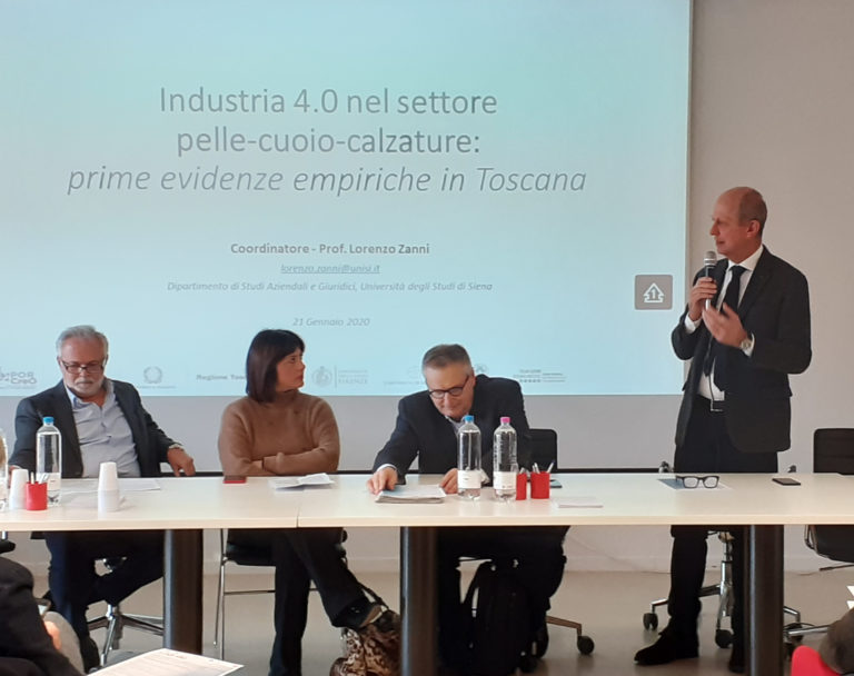 INDUSTRIA 4.0 IN TOSCANA, RICERCA SU SETTORE PELLAMI