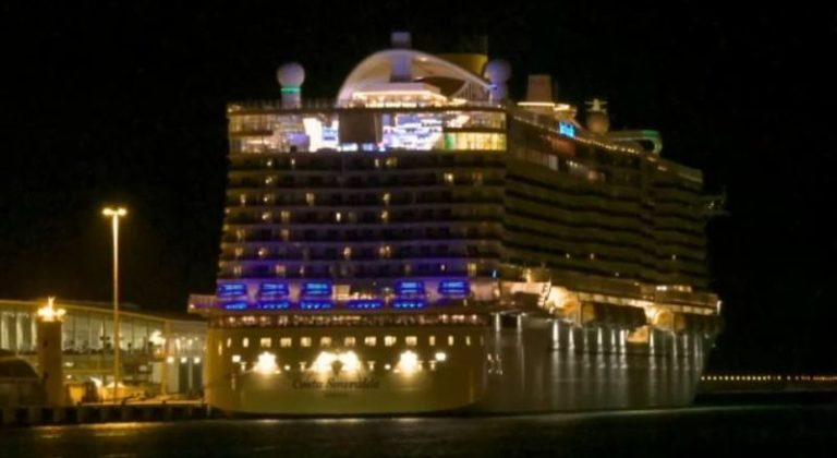 VIRUS CINA, NEGATIVI I TEST SUI DUE PASSEGGERI DELLA NAVE