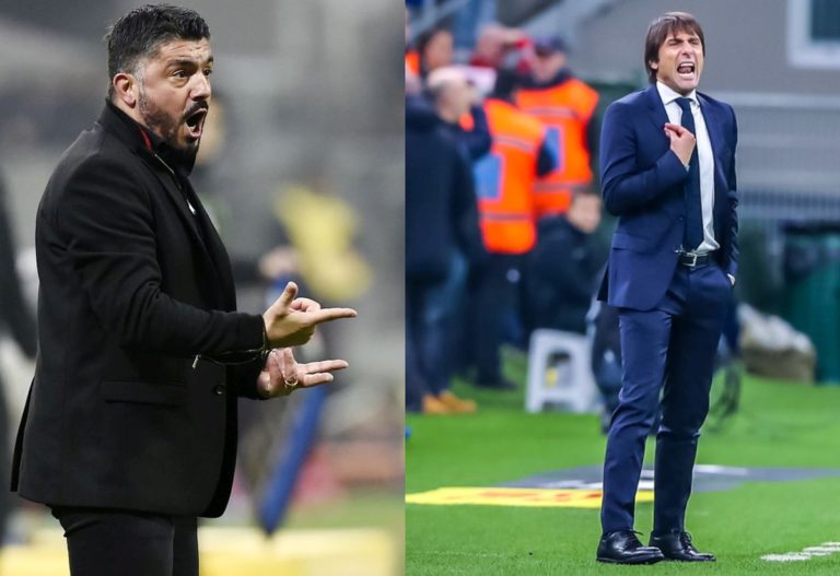 NAPOLI-INTER È ANCHE GATTUSO CONTRO CONTE