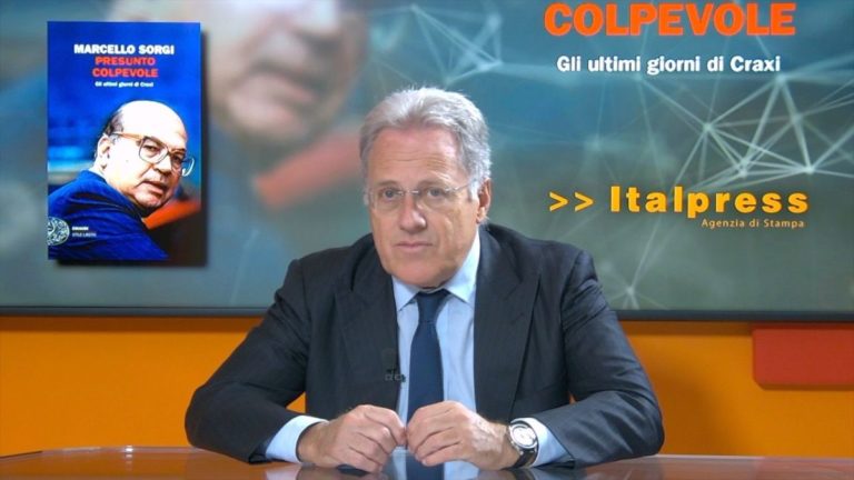 “PRESUNTO COLPEVOLE”, SORGI RACCONTA CRAXI