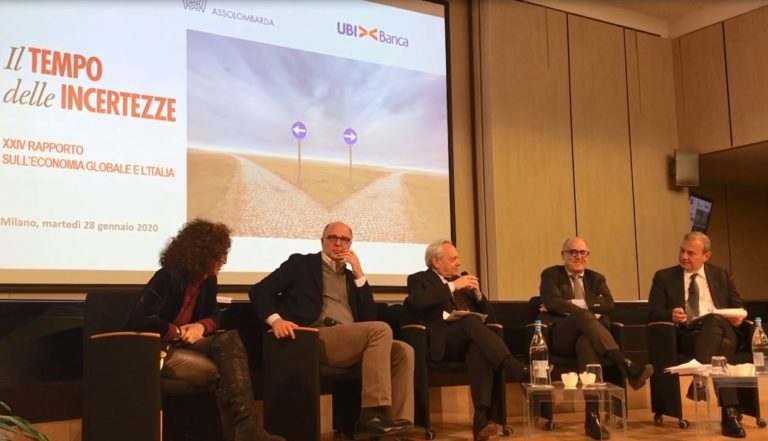 L’ECONOMIA E IL TEMPO DELLE INCERTEZZE