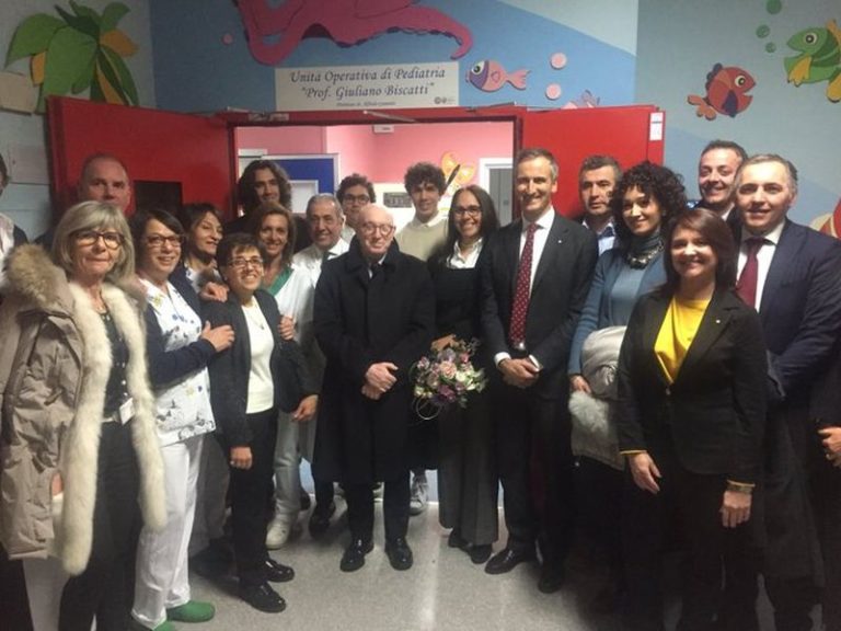 PEDIATRIA CANTÙ INTITOLATA A GIULIANO BISCATTI