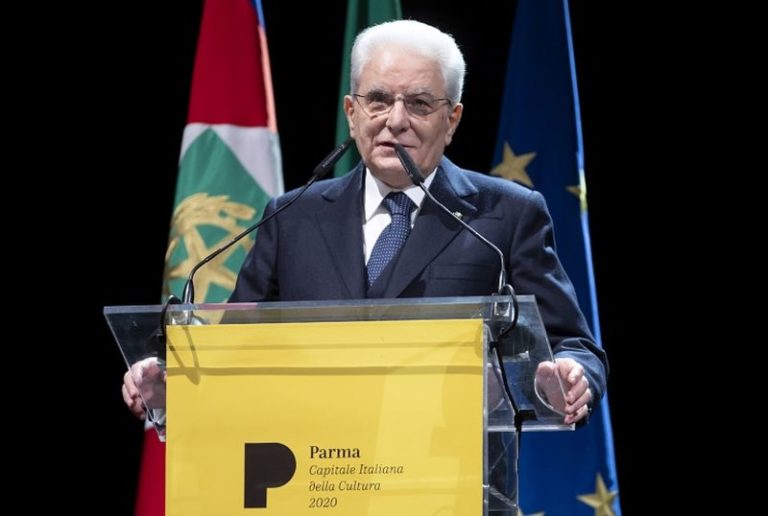 PARMA 2020, MATTARELLA “SARÀ VETRINA DELL’ITALIA”