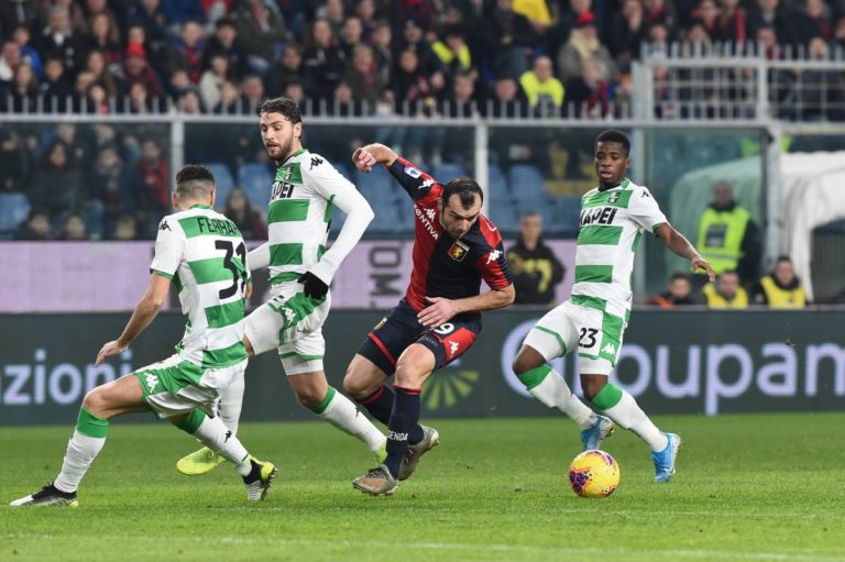 GENOA-SASSUOLO 2-1, VITTORIA AL DEBUTTO PER NICOLA