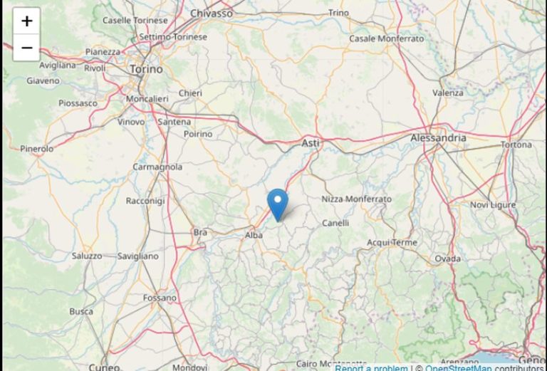 SCOSSA DI TERREMOTO IN PROVINCIA DI CUNEO