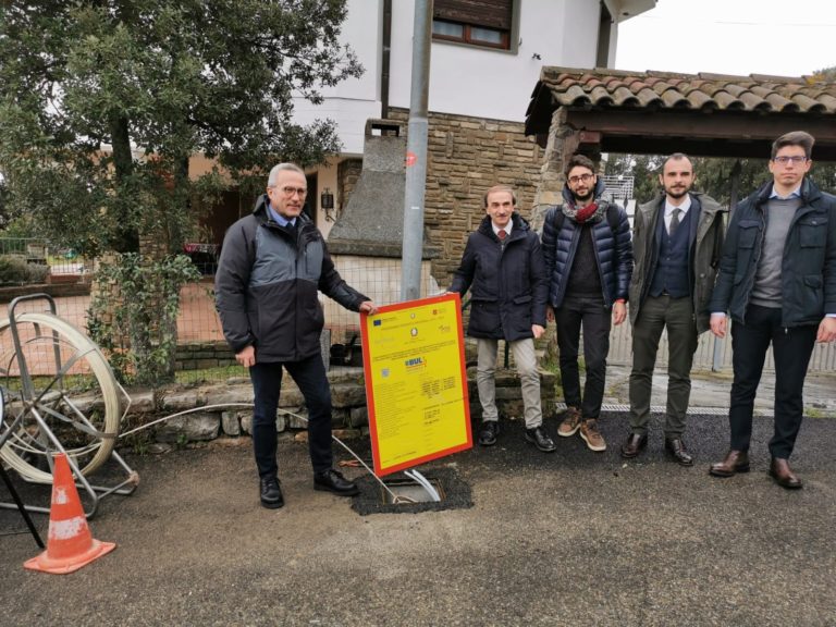 FIBRA OTTICA, PARTITO CANTIERE NELL’ARETINO