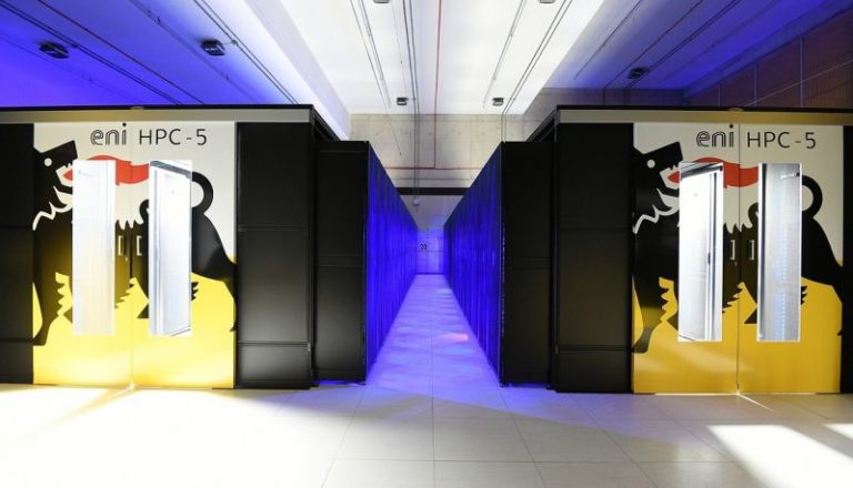 Eni avvia il nuovo supercalcolatore