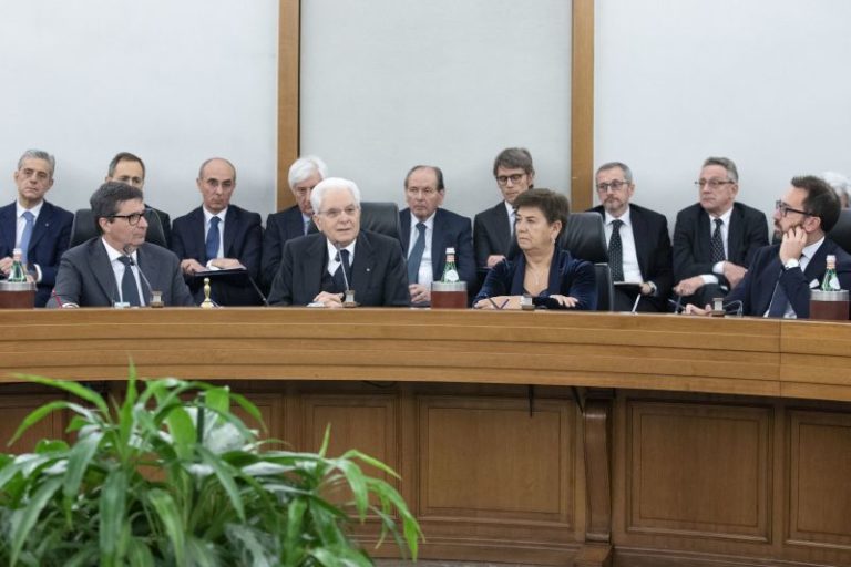 Mattarella “Serve coraggio nella ricerca del dialogo”