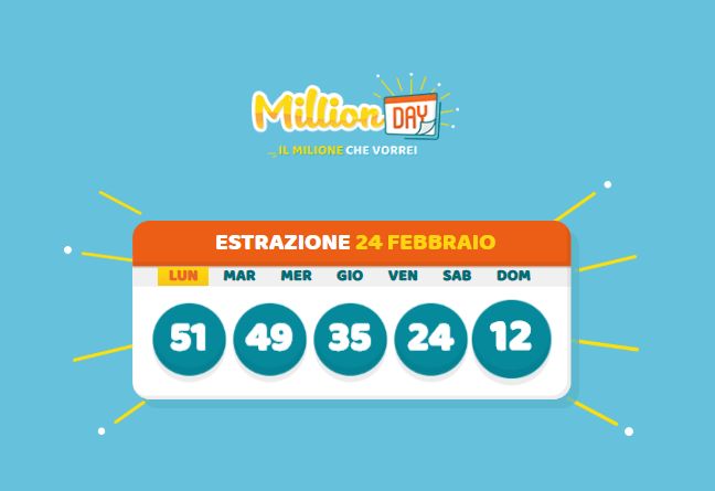 “MillionDAY” premia la Sicilia, vinto 1 mln di euro a Palermo