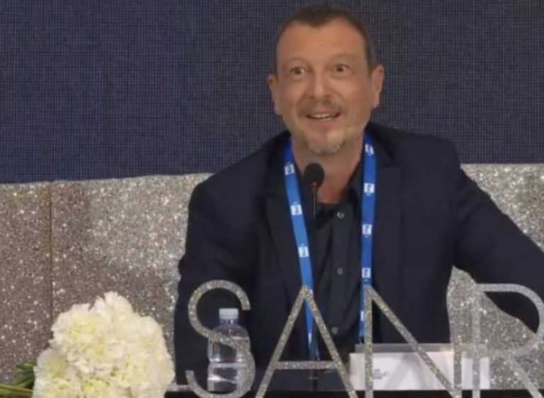 SANREMO, AMADEUS SCANSA LE POLEMICHE