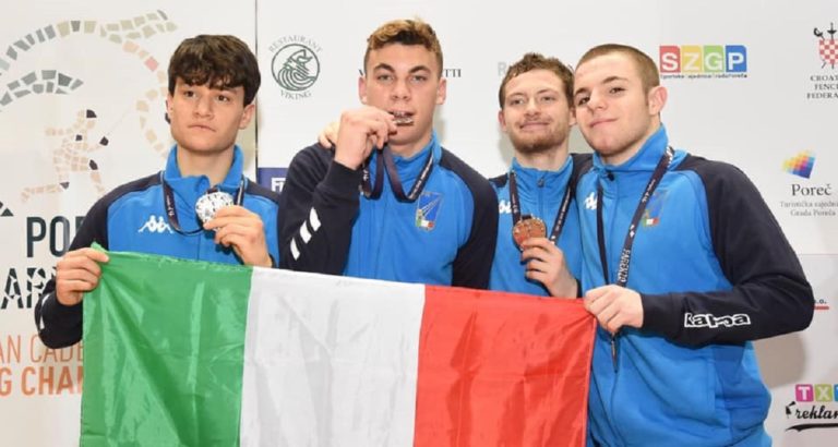 Altre tre medaglie azzurre agli Europei cadetti