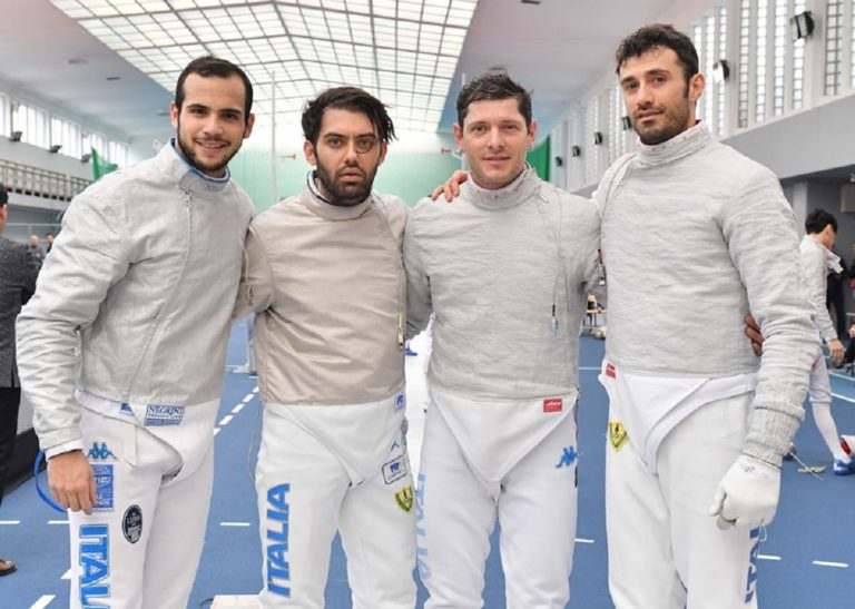 Azzurri della sciabola quarti nella tappa di Varsavia