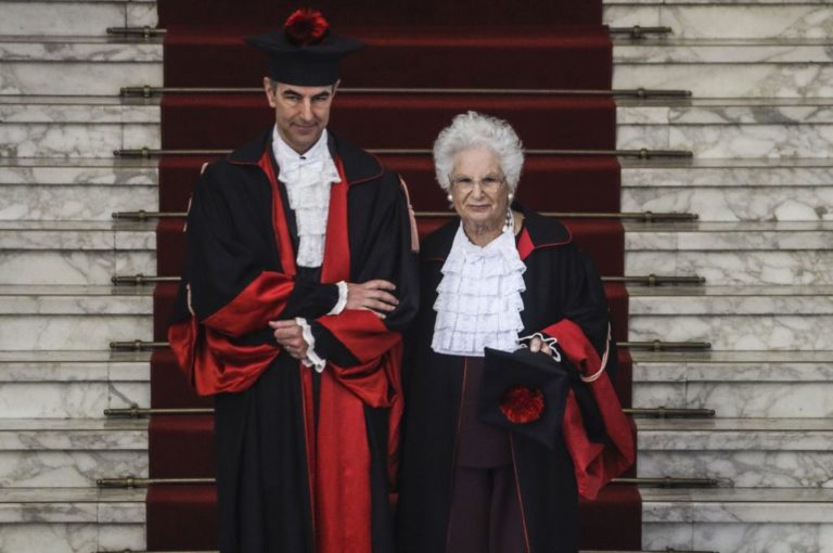 Dalla Sapienza dottorato honoris causa a Liliana Segre
