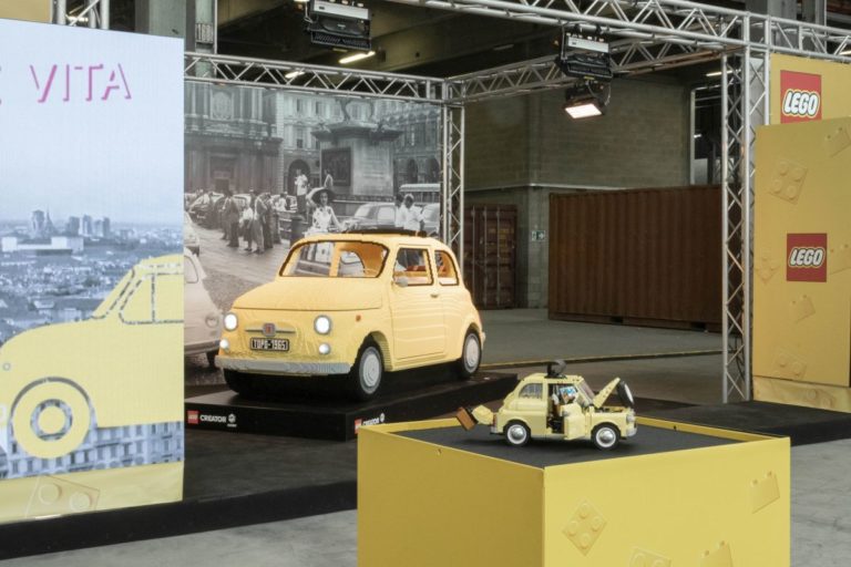 La 500 adesso tra i modelli di LEGO Creator Expert
