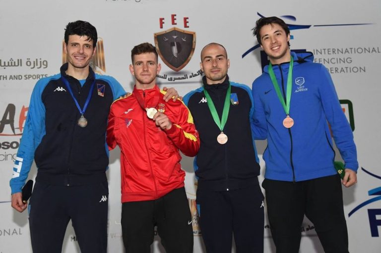 Cassarà secondo in Coppa al Cairo, terzo Foconi