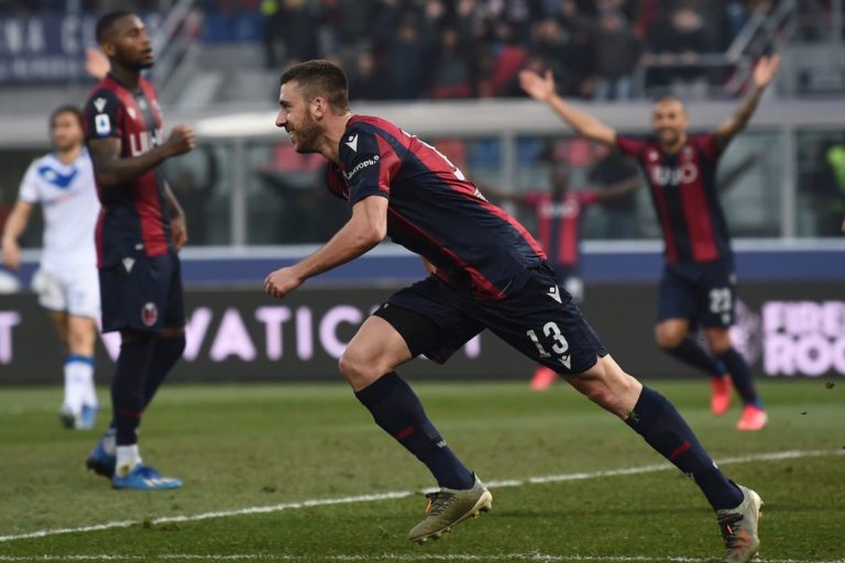 BANI ALL’89°, IL BOLOGNA BATTE IL BRESCIA IN RIMONTA