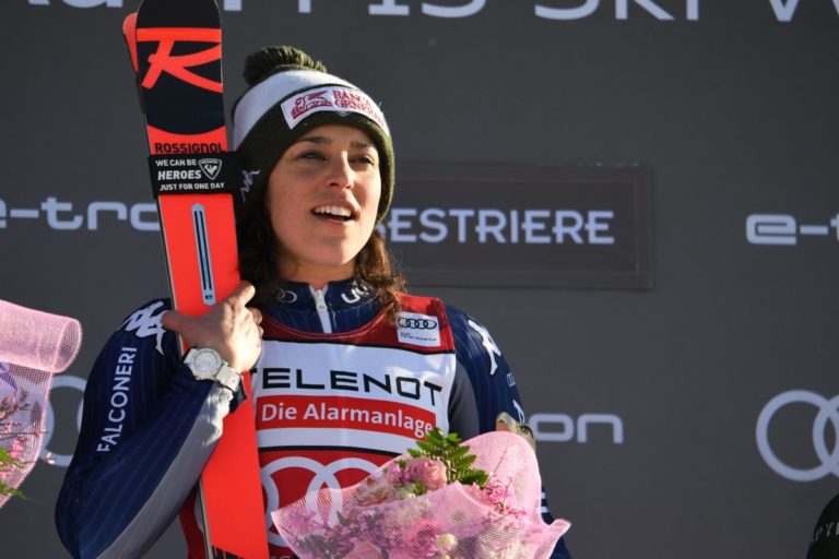 BRIGNONE VINCE IL SUPER-G DI SOCHI DAVANTI A GOGGIA