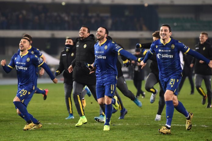 Hellas Verona-Juventus serie A