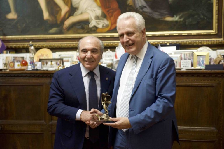 Il presidente Giani riceve Rocco Commisso