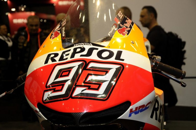 PRESENTATA LA NUOVA HONDA TARGATA MARQUEZ