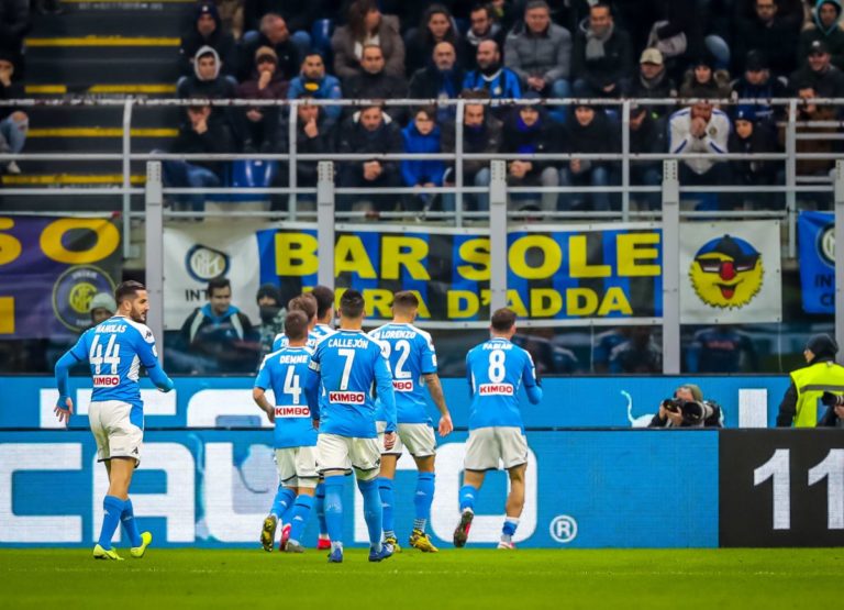 Il Napoli batte l’Inter, finale di Coppa Italia piu’ vicina