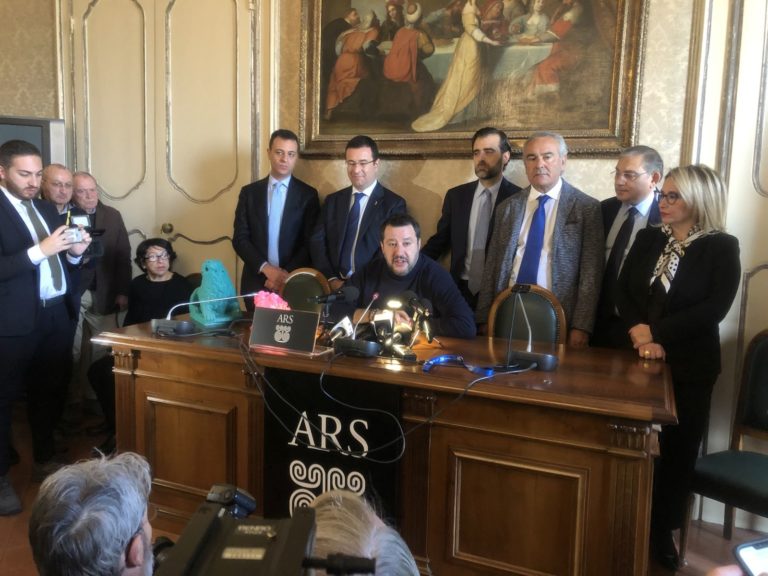 SALVINI “INIZIA PERCORSO VIRTUOSO LEGA IN SICILIA”