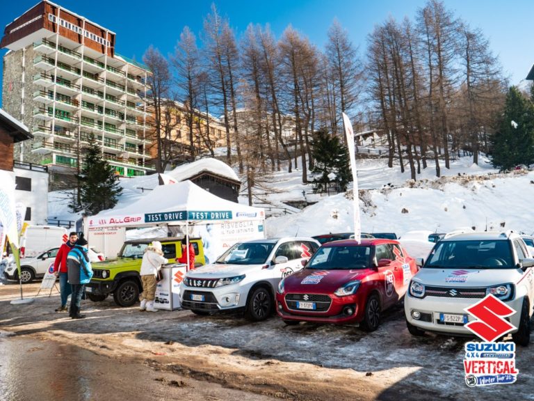 Suzuki 4×4 Hybrid Vertical Winter Tour a Roccaraso