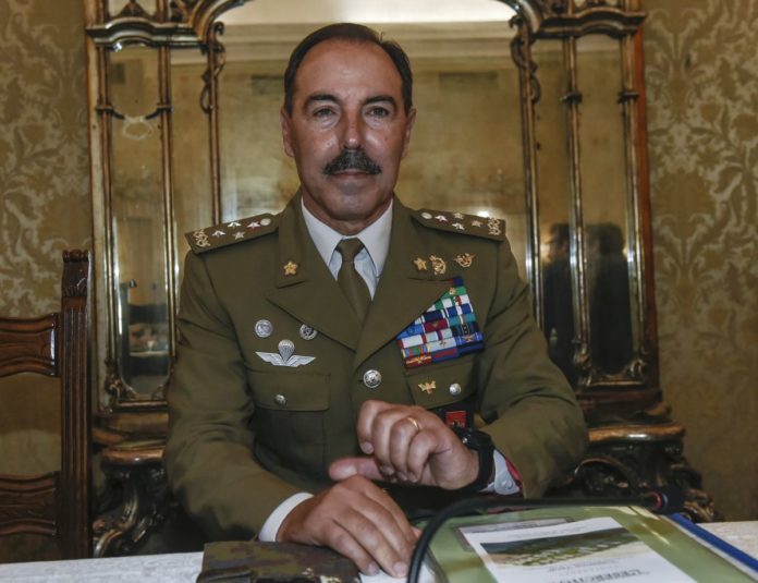 SALVATORE FARINA GENERALE CAPO DI STATO MAGGIORE DELL'ESERCITO