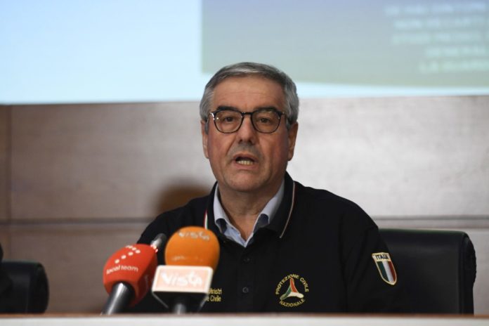 ANGELO BORRELLI, CAPO DELLA PROTEZIONE CIVILE