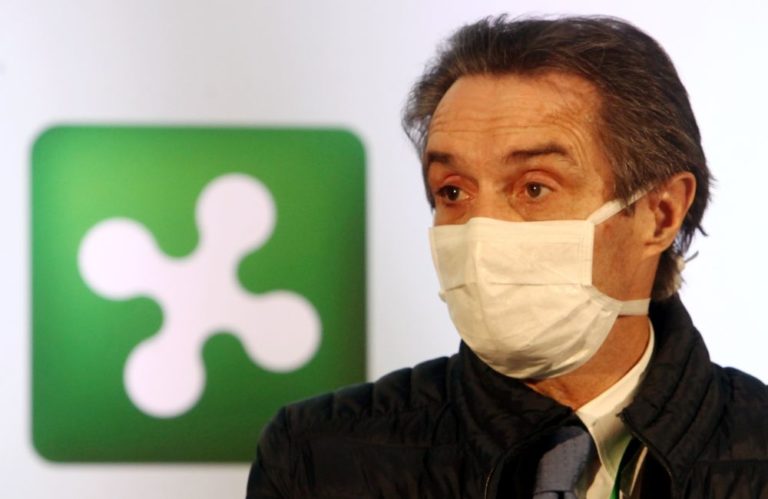 Fontana “In Lombardia sta per iniziare la discesa”