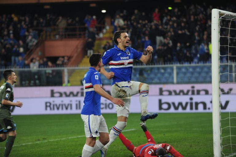Il doriano Manolo Gabbiadini positivo al coronavirus