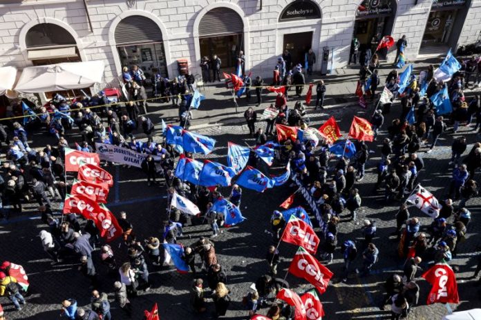 PRIMO APPUNTAMENTO PER LA SETTIMANA DI MOBILITAZIONE PER IL LAVORO