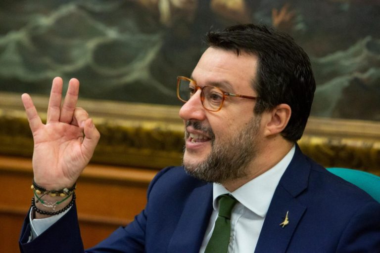 Salvini “Lavoriamo alla ricostruzione nazionale”