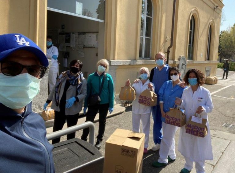 McDonald’s, donati 200 tonnellate prodotti alimentari e 10 mila pasti