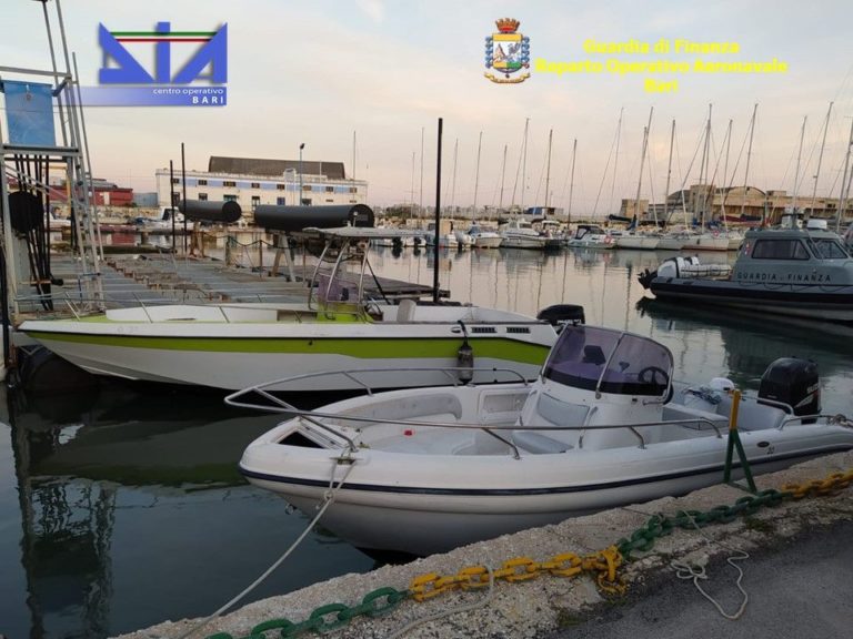 Una tonnellata di droga dai Balcani in Puglia, 2 arresti