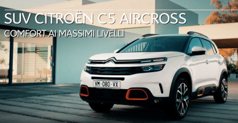 Citroën C5 Aircross, comfort ai massimi livelli
