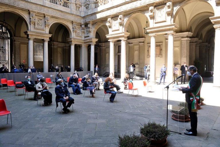25 aprile, a Milano commemorazione a Palazzo Marino